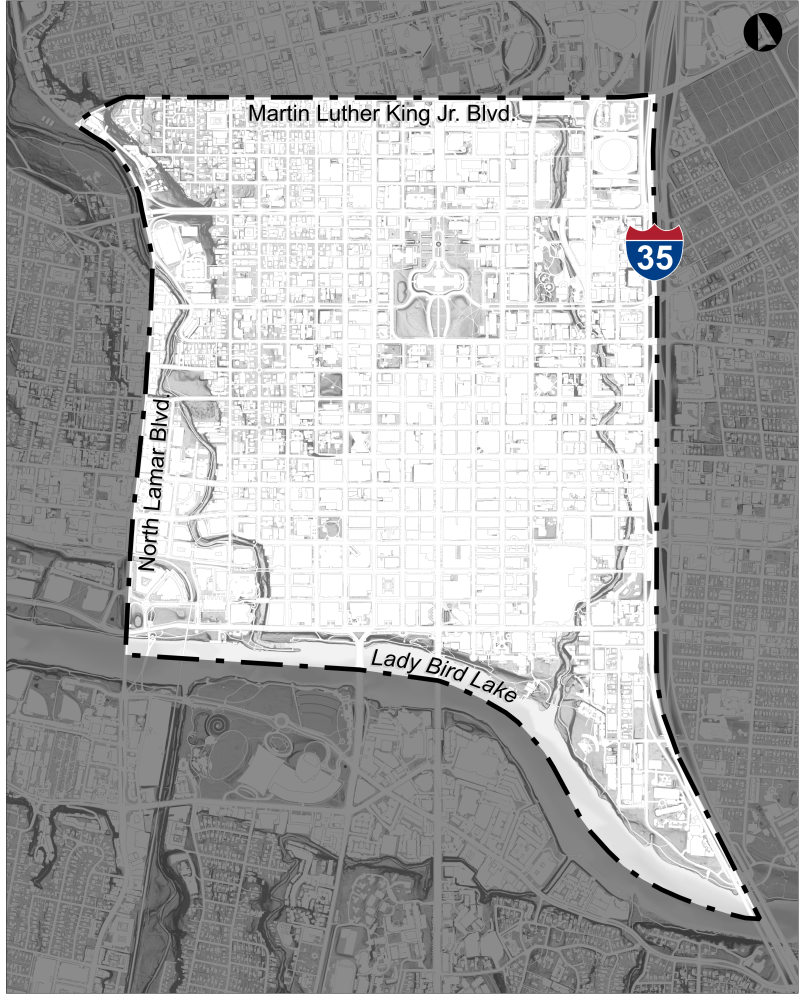 ACT Study Area Map