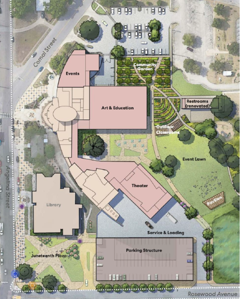 Concept of 2021 Expansion Plan reflecting all three phases of improvements